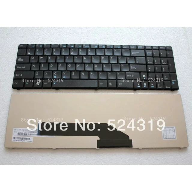 Alt view image 3 of 4 - Laptop Keyboard for K50 P50 X5AC K50IJ K50ID K50IN K61 US Layout