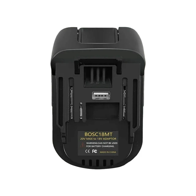 Alt view image 4 of 6 - For Bosch 18V PBA Series Batteries BOSC18MT Adapter Converter Compatible with For Makita 18V Li-ion Power Tools