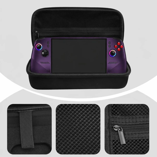 Alt view image 5 of 6 - EVA Carrying Case for Claw 8 EX AI Plus Handheld Console Hard Shell Shockproof Travel Bag Black
