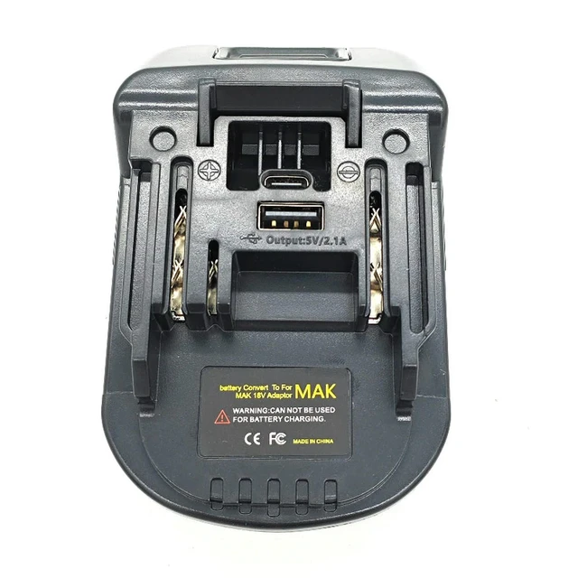 Alt view image 4 of 6 - AR18MT Adapter for Makita 18V Tools for RIDGID/AEG 18V Li-ion Batteries To for Makita 18V Cordless Power Tools