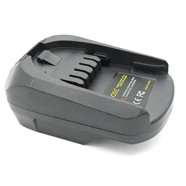 Alt view image 5 of 6 - For Parkside 20V Li-ion Batteries PAR20BOSC Adapter Converter Compatible with For Bosch C 18V Li-ion Power Tools