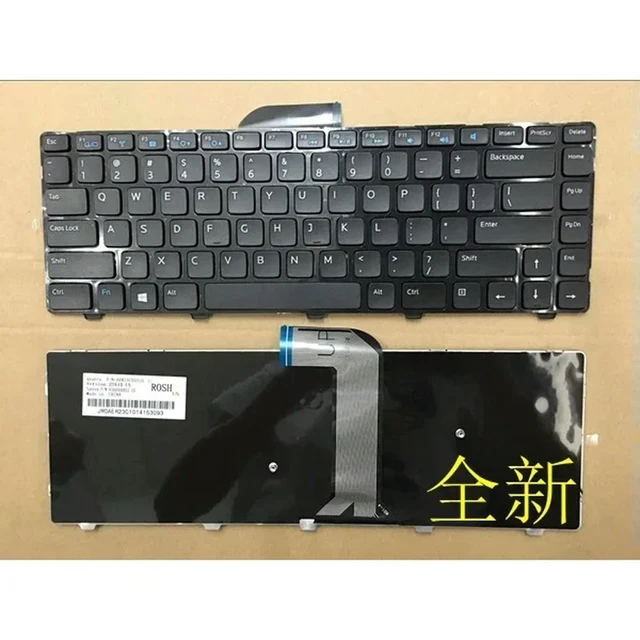Alt view image 3 of 4 - Laptop Keyboard for V3421 3421 2421 5421 5437 5435 Black US Layout