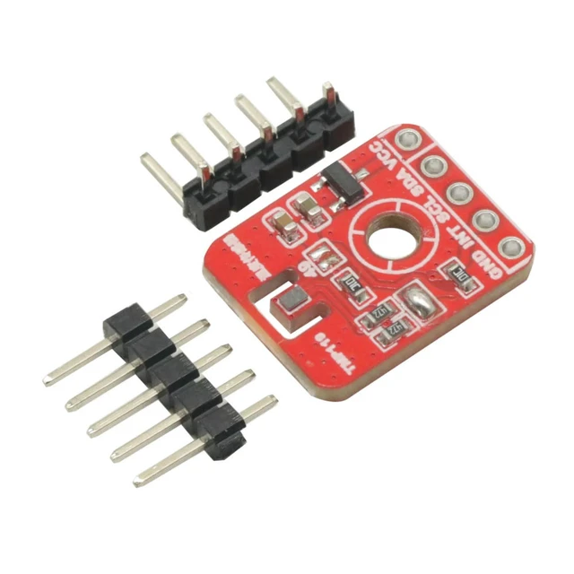 Alt view image 4 of 6 - TMP119 High Precision Digital Temperature Sensor Module I2C Interface Temperature Detection Board for Raspberry Pi STM32