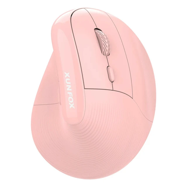 Alt view image 4 of 6 - Vertical Mouse 5 Adjustable DPI Levels 2.4G BT Mouse Rechargeable Optical Vertical Mice for Laptop PC Desktop