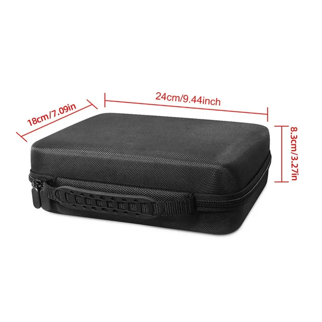 Alt view image 5 of 6 - Travel Carrying Case Nylon Game Controller Protective Cover Bag Scratchproof Lightweight for 4/5 for Switch Pro/