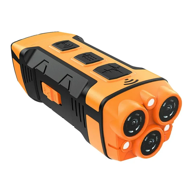 Alt view image 4 of 6 - Ultrasound Flashlight High Power Dog Ultrasound Device Dog Bark Deterrent Device for Dog Driving and Training Tool