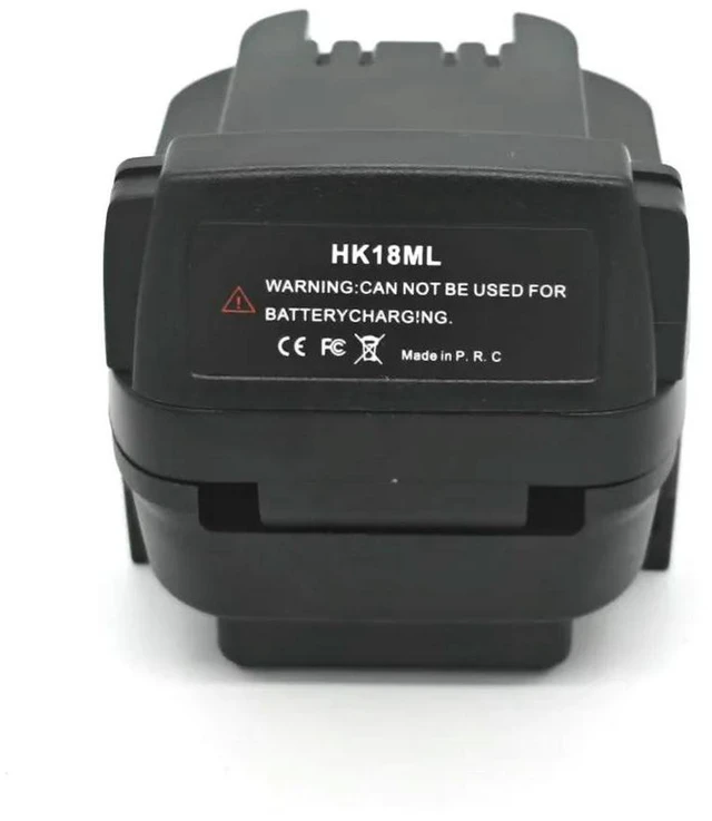 Alt view image 5 of 6 - HK18MIL Adapter Converter for Hikoki/Hitachi 18V Lithium Batteries Converting To for Milwaukee 18V Power Tools