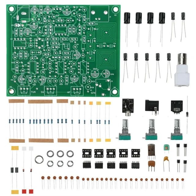 Alt view image 4 of 6 - 118-136MHz Receiver Module High Sensitivity Aviation Band Receiver Module Receiving Frequency For DIY Kit DC 7.2-9.0V