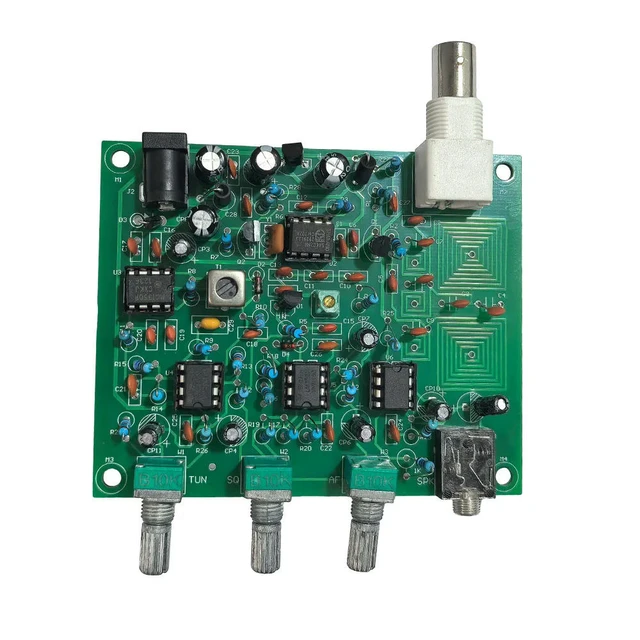 Alt view image 5 of 6 - 118-136MHz Receiver Module High Sensitivity Aviation Band Receiver Module Receiving Frequency For DIY Kit DC 7.2-9.0V