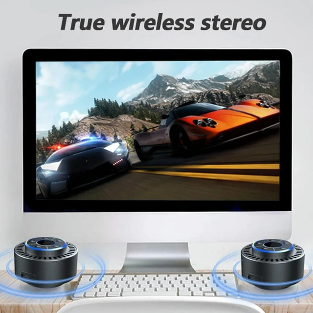 Alt view image 6 of 6 - Mini Speaker Bluetooth-Compatible with Suction Cup Stereo Speaker IPX7 Waterproof Built-in Mic for Bathroom Party Travel Outdoor