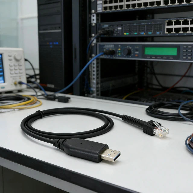 Alt view image 5 of 6 - 3.3Ft USB Programming Cable for Mobile Radio GM339 GM360 GM950 MCX760 CDM1250 CDM1550 M1225 MCX600 SM50