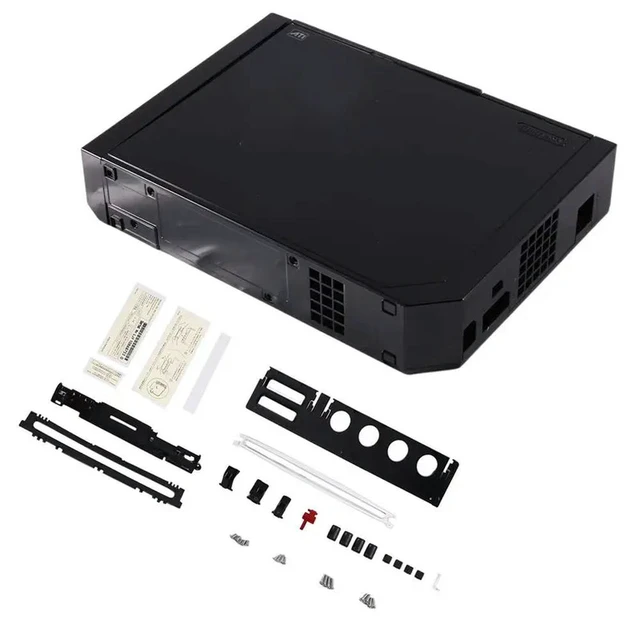 Alt view image 6 of 6 - Housing Shell Replacement Case Protector For For Wii Game Console Full Case Cover Shell A