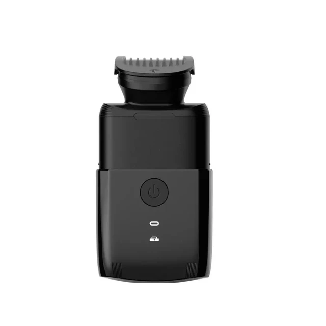 Alt view image 5 of 6 - Mens Travel Facial Groomer Reciprocating 2-Blade Shaver Cordless Shaver Fully Washable USB-C Fast Charging for Travel