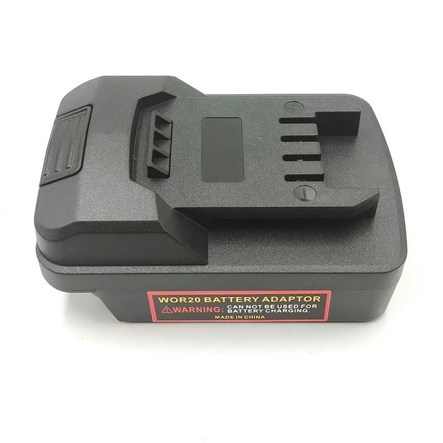 Alt view image 5 of 6 - For Worx Green 5pin 20V Lithium Batteries Adapter Converter for Parkside 20V Power Tools Drill Adapter Converter
