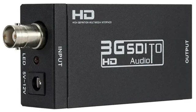 Alt view image 4 of 6 - 3G-SDI To -Compatible Converter 3G-SDI To HDTV 1080P Broadcasting-Level Transmission Converter For Monitor HDTV