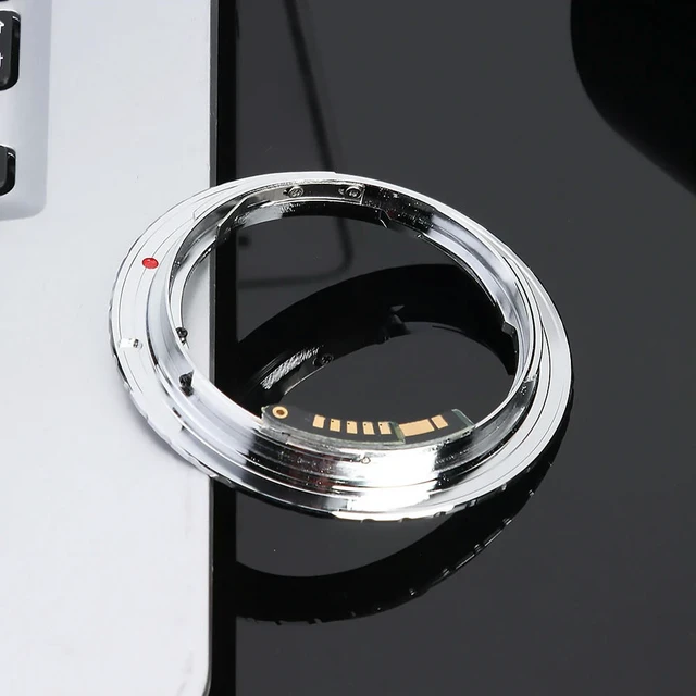 Alt view image 6 of 6 - 9th Gen AF Confirm Adapter l PK-EOS Lens Adapter Ring PK-EOS Lens Converter for Pentax K PK Lens To for EOS EF EF-S