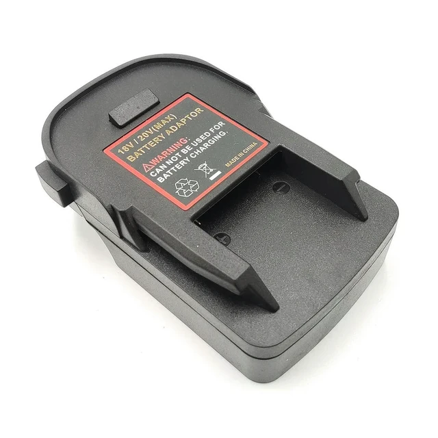 Alt view image 4 of 6 - For Black&decker/porter Cable/Stanley 18V/20V Lithium Batteries for RIDGID/AEG 18V Power Tools Adapter Converter