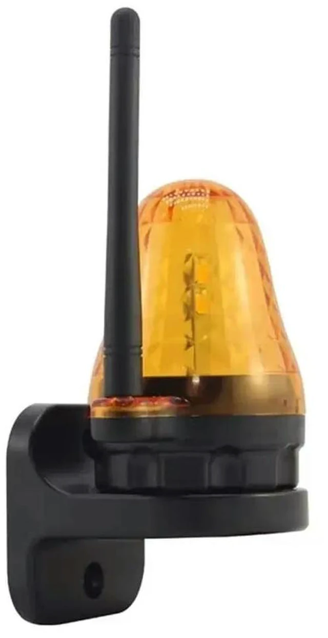Alt view image 6 of 6 - LED Warning Beacon Light 2Pcs AC12-265V Universal Alarm Signal Lamp For Automatic Gates Garage Door Rolling Shutter