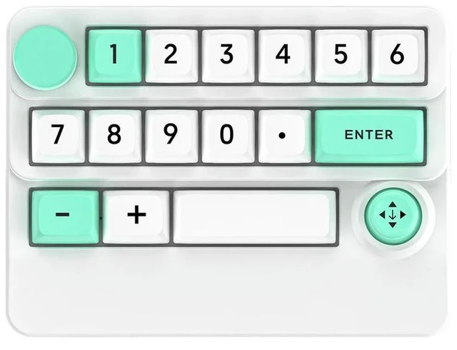 Main image of 15 Key Programmable Mechanical Keyboard Hot Swap Mini Joystick Gaming Keyboard 1000mAh Wired Macro Keypad for Computer PC Laptop