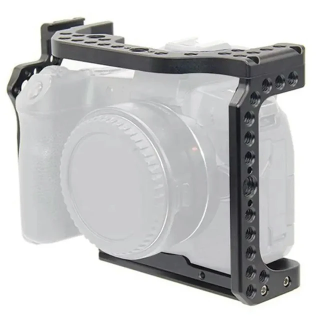 Alt view image 4 of 6 - Video Film Rig Stabilizer Compatible For EOS R ILDC Camera Cage Form-Fit For Arca Swiss Baseplate& ARRI Cold Shoe Mou