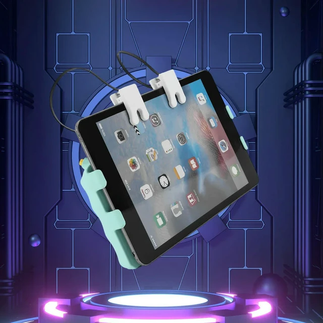 Alt view image 5 of 6 - DIY Tablet Game Handle Pulse Continuous Mobile Gaming Controller Multiple Sizes To Choose