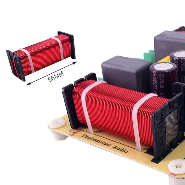 Alt view image 4 of 4 - 2PCS 4 Way 300W Speaker Frequency Divider Home Theater Hifi Stereo 4Unit Circuit Stereo Audio Crossover Filters