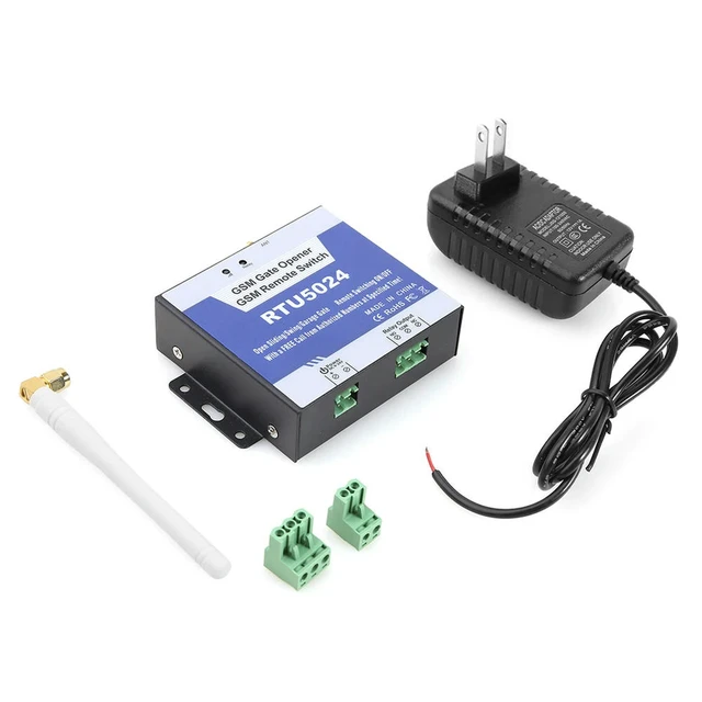 Alt view image 5 of 6 - RTU5024 GSM Access Control Door Opener Relays Remote Access Control Kits Programmable 4G Free Call Home Device