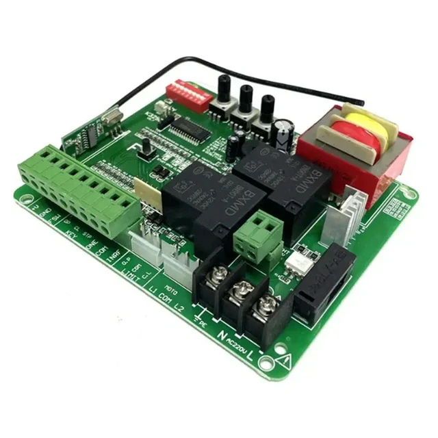 Alt view image 6 of 6 - T329E Soft Start For Only Magnetic Limit Switch NO Sliding Gate Opener Motor Control Board Electronic Card Controller