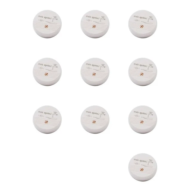 Alt view image 4 of 6 - 10X Water Overflow Leakage Alarm Sensor Detector 90Db Water Level Alarm Leak Flood Detection Home Security Alarm System