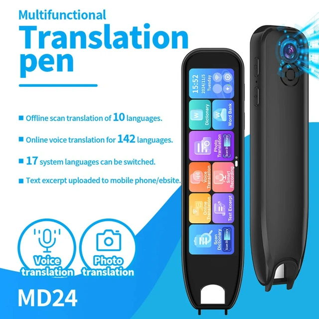 Alt view image 4 of 6 - 3.48 Inch Reader Pen 60 Online/10 Offline Languages Scanning OCR Digital Pen s for Language Learners