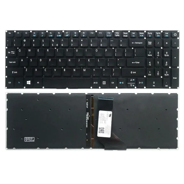 Alt view image 3 of 4 - Laptop Keyboard for E5-573 573G 573T 532G G-557U F5-573E5-575G Backlit US Layout