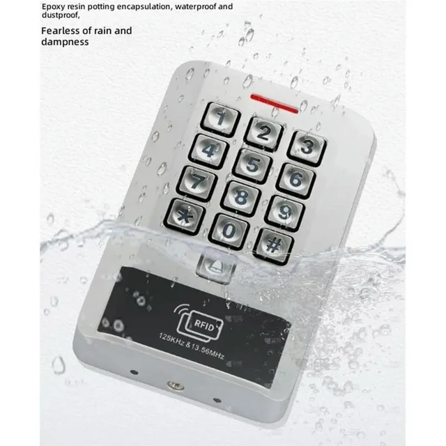 Alt view image 6 of 6 - Stand-Alone Controller& 125Khz Keypad Reader- Waterproof l RFID Access Control System Standalone