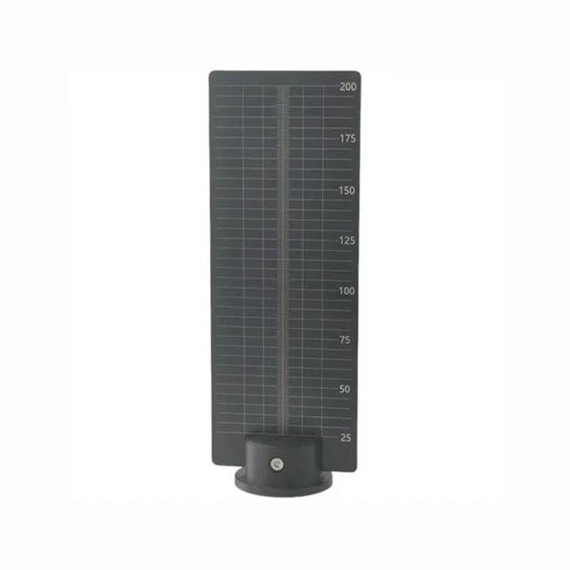 Alt view image 4 of 6 - Safety Shield Optical Baffle Consumables Stainless Steel Double-Sided With Magnetic Base Height Scale