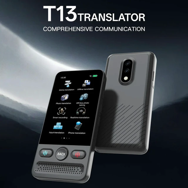 Alt view image 5 of 6 - Language Translator Support 138 Languages MIni Translator with Online Offline Translation for Travel Business Meeting