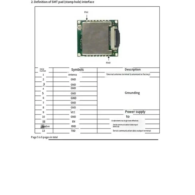 Alt view image 5 of 6 - PR9200 Mini UHF RFID Reader Writer Module 18-26Dbm Power Level 902-928Mhz UHF Band