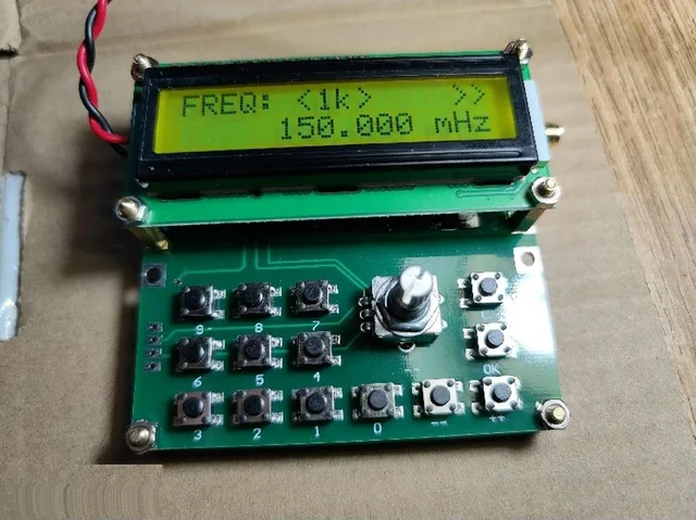 Alt view image 5 of 6 - ADF4351 Signal Source VFO Variable-Frequency Oscillator Signal Generator 35MHz to 4000MHz Digital LCD Display DC 4.5V-5.5V