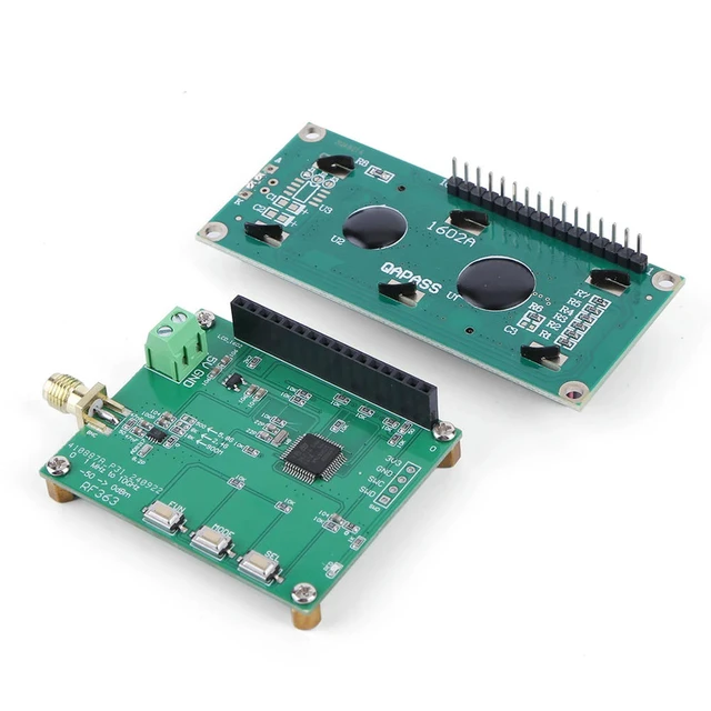 Alt view image 5 of 6 - HP363 ligent Digital RF Power Meter 1MHz to 10GHz -50 to 0dBm RF Signal Measuring Meter Module for Calibration