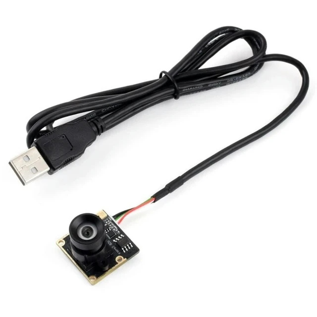 Alt view image 4 of 6 - OS05A20 5MP USB Camera Module, Onboard Single Microphone, Supports USB2.0 Port, 91.7° FOV Distortion-Free Lens