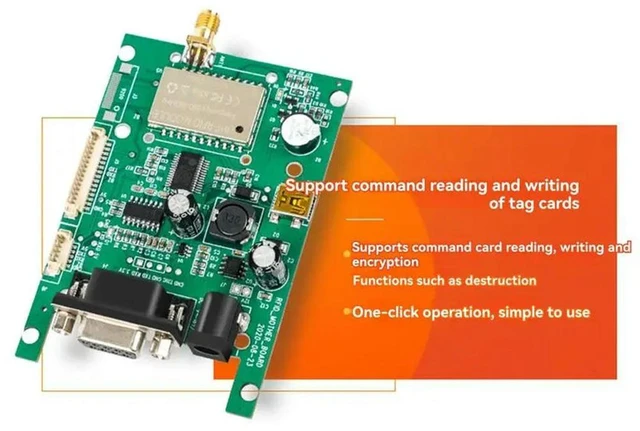 Alt view image 5 of 6 - TTL232 USB Interface 860-960Mhz UHF RFID Reader Module 1 Port Writer Tags For Raspberry