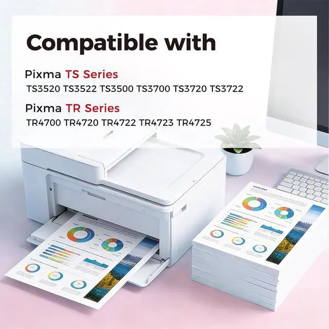Alt view image 2 of 7 - 275XL 276XL Ink Cartridges Replacement for Canon Ink 275 276 XL PG-275 CL-276 (2-Black, 1-Color, 3-Pack) for TR4700 TR4720 TS3700 TS3722 TS3522 TR4722 TS3500 TS3520 TS3720 TR4723 TR4725 Printers