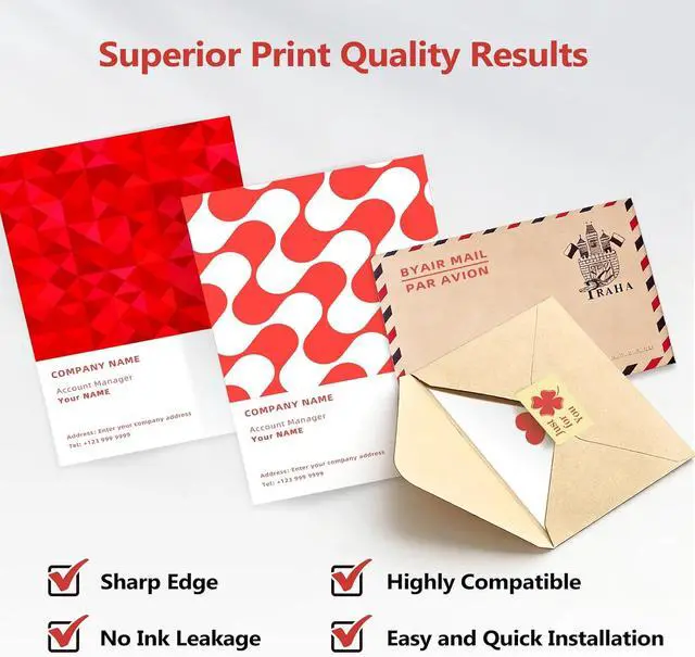 Alt view image 6 of 6 - SL-870-1 XXL Postage Red Ink Cartridge High Capacity Compatible for SL870-1 Fluorescent Red Postal Ink Replacement for Pitney Bowes New SendPro Mailstation Postage Meter (CSD1) -2 Pack