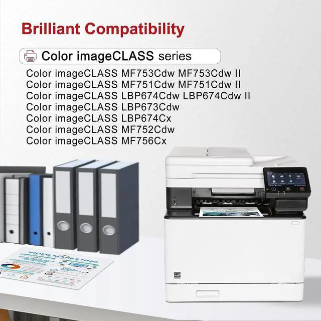 Alt view image 4 of 7 - High Yield 069 Toner Cartridge MF753Cdw Toner Replacement for Canon 069