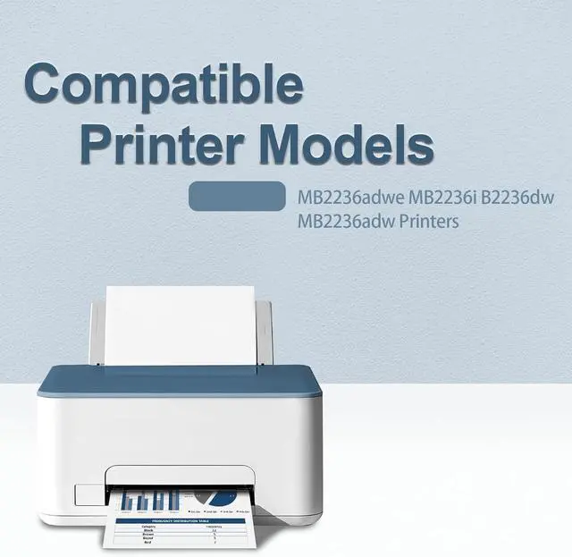 Alt view image 2 of 7 - B/MB2236 B220Z00 Imaging Unit Black Compatible with Lexmark B220Z00 Imaging Unit MB2236adwe MB2236i B2236dw MB2236adw Printers(1Pack)