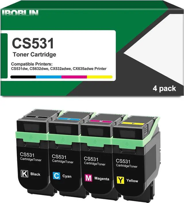 Main image of CS531 CX532 Toner Cartridges 75M10K0 75M10C0 75M10M0 75M10Y0
