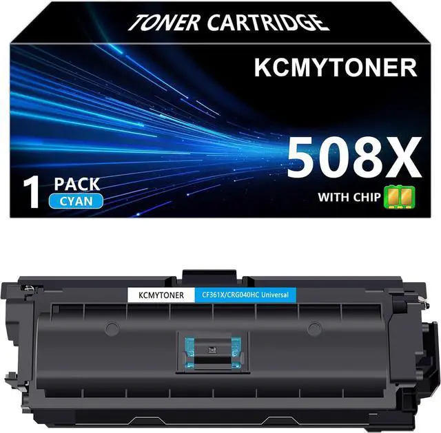Main image of 1 Pack 508X Cyan Toner Cartridge Compatible for HP 508X CF361X for Color Enterprise M553 M553dn M553n M553x MFP M577 M577z M577dn M577f M577c M552dn Printer