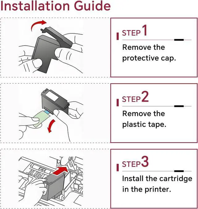 Alt view image 4 of 7 - PG-285XXL CL-286XXL Combo Pack Ink Cartridges Compatible for Canon PG-285 CL-286 PG285 XXL CL286 XXL, Printer Ink for Canon 285 286 Ink Work with Pixma TR7820 TS7720 TS7722 (Black & Color)
