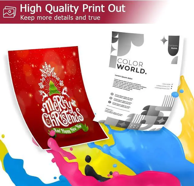 Alt view image 7 of 7 - PG-295XXL CL-286XXL Combo Pack Ink Cartridges Compatible for Canon PG-295 XXL Black CL-286 XXL Color, Printer Ink for Canon 295 and 286 Ink Work with Canon TR7120, TS6520, TS4320 Inkjet (2-Pack)