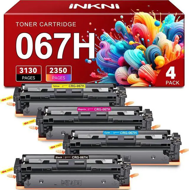 Main image of 067H Toner Cartridge Set for Canon 067H 067 Toner MF656Cdw MF654Cdw MF650C