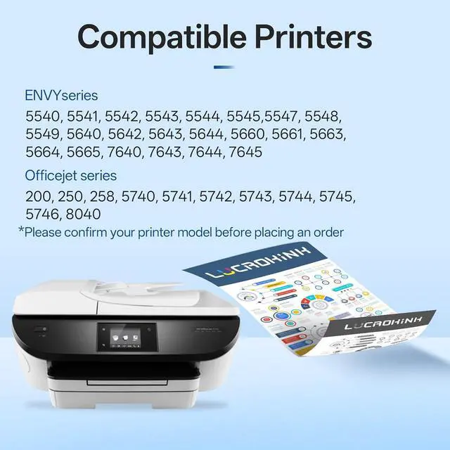 Alt view image 2 of 7 - 62XL Ink Cartridge Black and Color: Replacement for HP 62 62XL