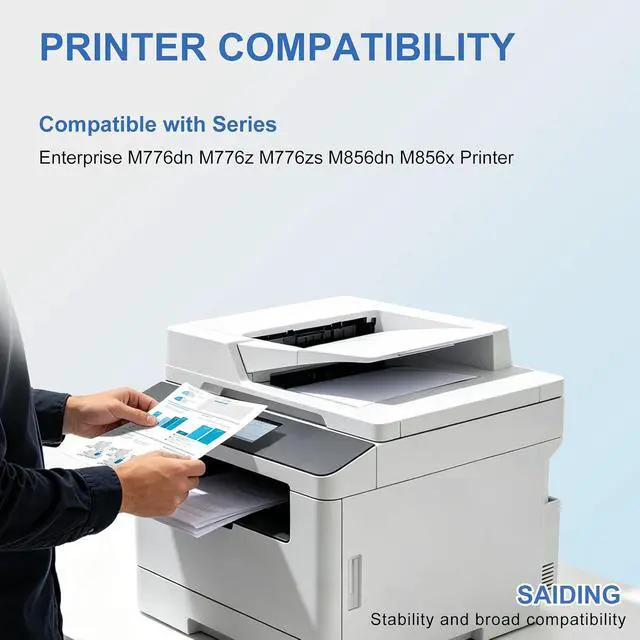 Alt view image 2 of 7 - SAIDING 659A Toner Cartridge Compatible with M776 M856 Toner